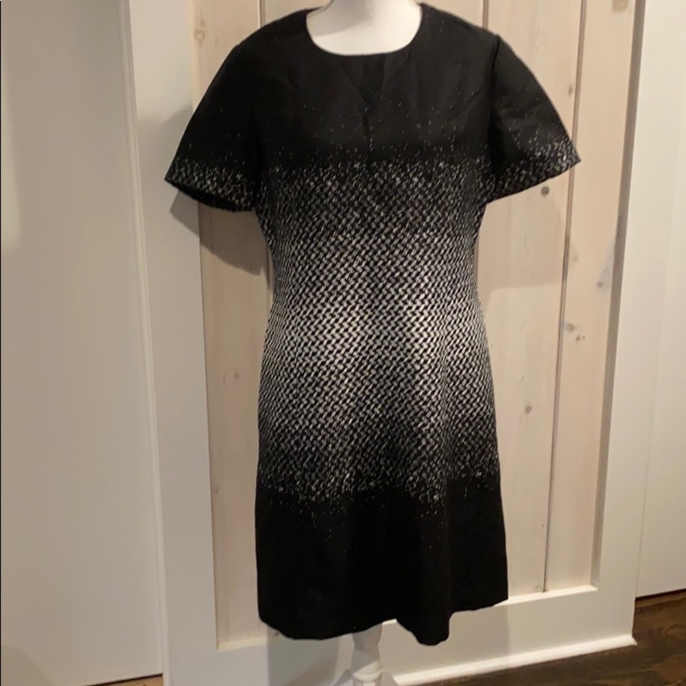Black & White Neiman Marcus sheath dress